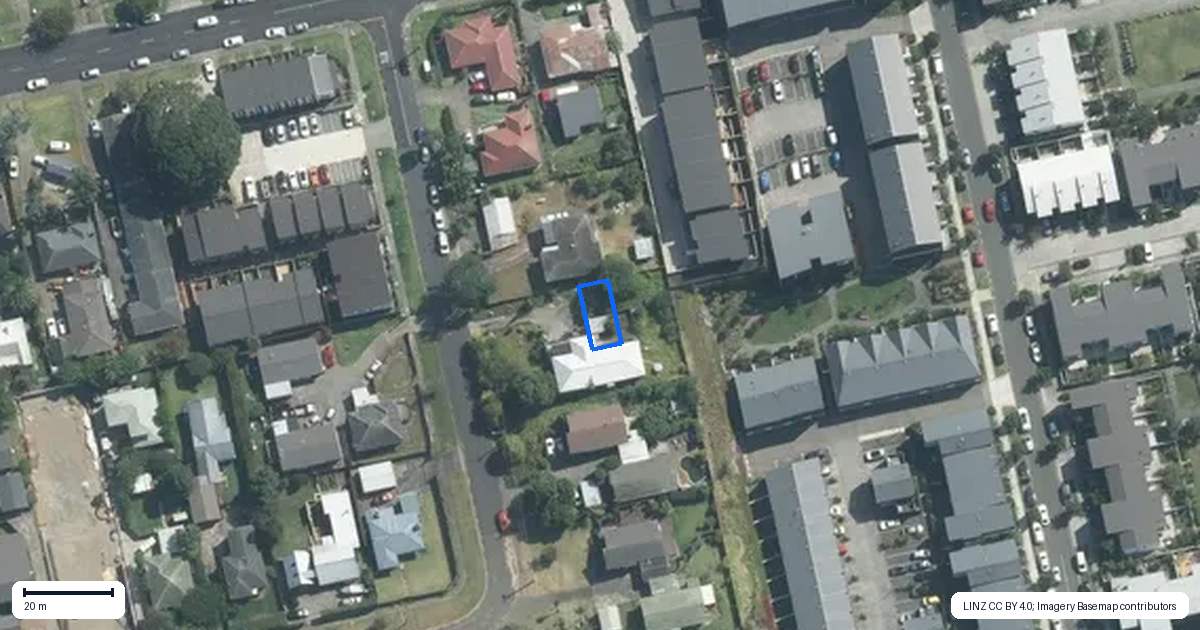 Property context map for 4/33 Ryburn Road, Mount Wellington, Auckland