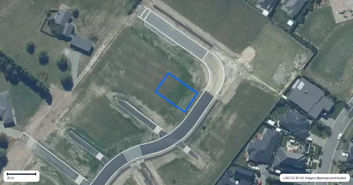 Property context map for 55 Bridgehampton Drive, Prebbleton