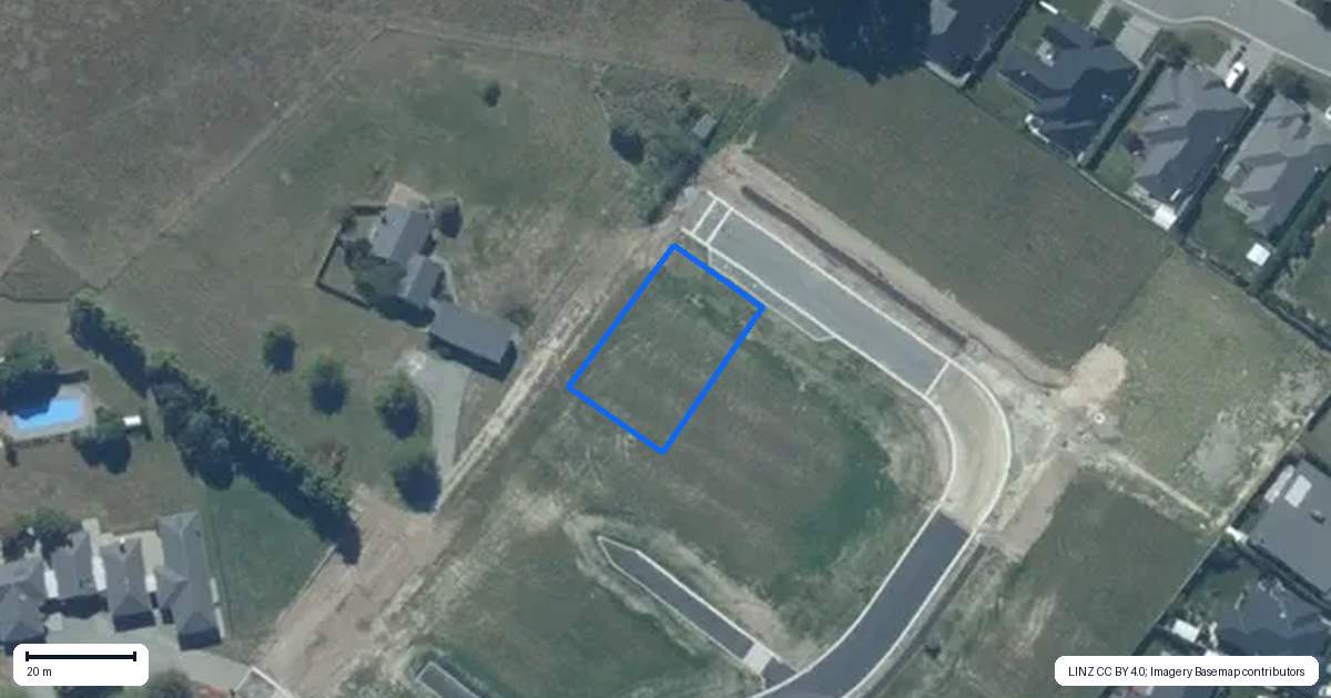 Property context map for 61 Bridgehampton Drive, Prebbleton