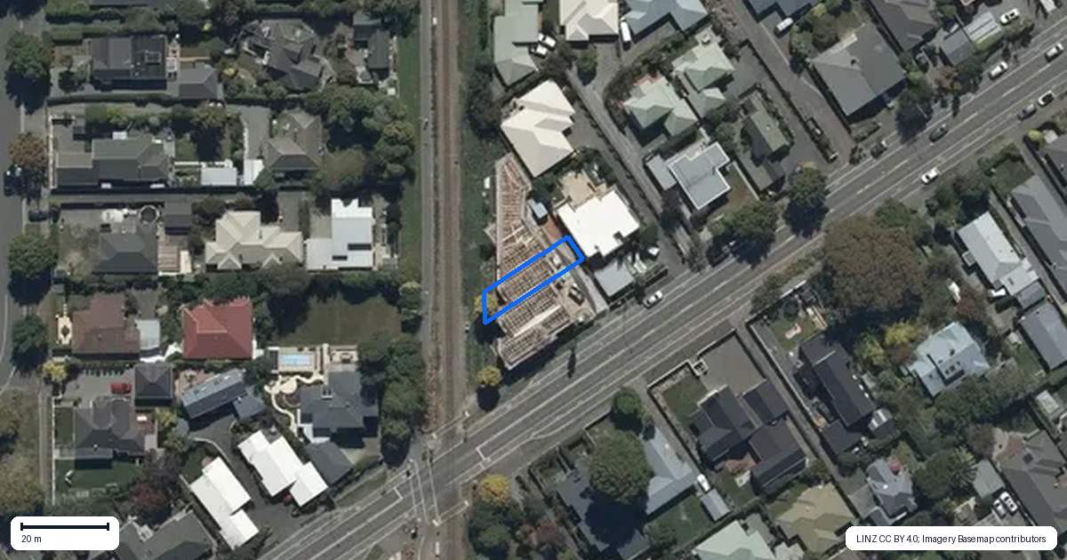 Property context map for 3/133 Blighs Road, Strowan, Christchurch
