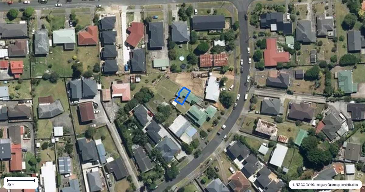 Property context map for 10/22 Cleland Crescent, Blockhouse Bay, Auckland