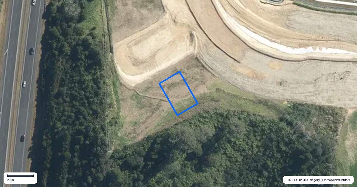 Property context map for 40 Skulander Crescent, Orewa