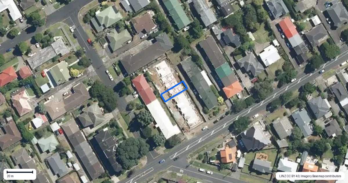 Property context map for 6/40 Campbell Road, Onehunga, Auckland