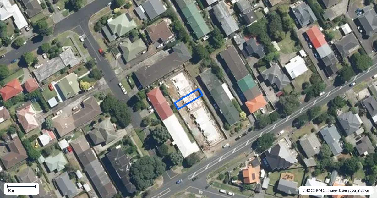 Property context map for 7/40 Campbell Road, Onehunga, Auckland