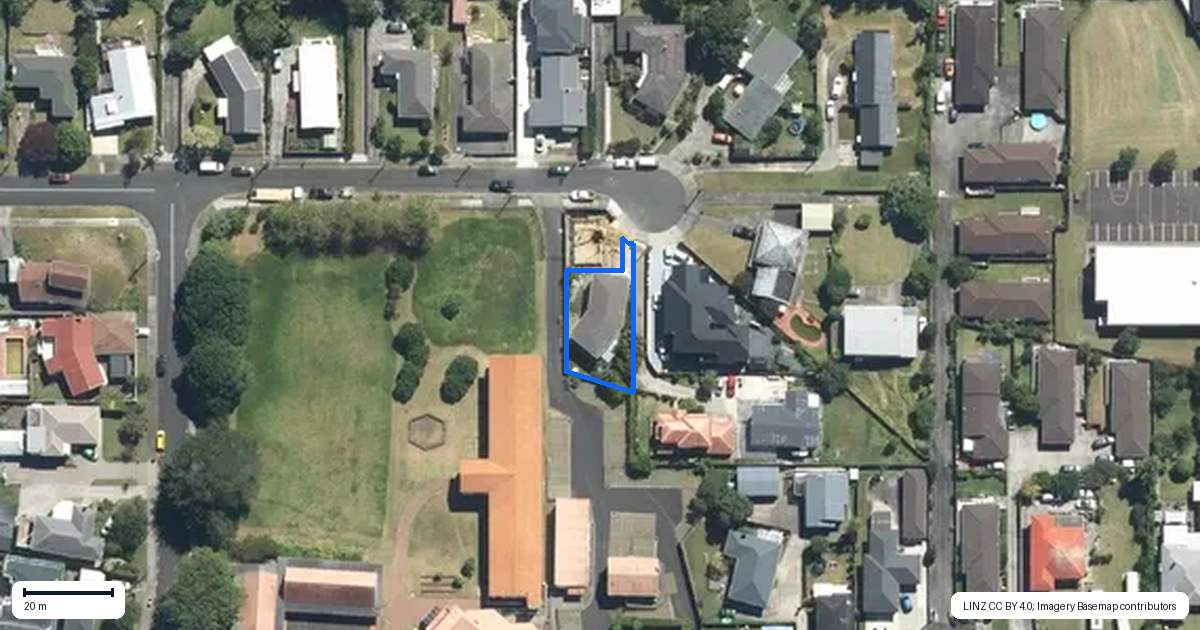 Property context map for 11 Tania Place, Blockhouse Bay, Auckland