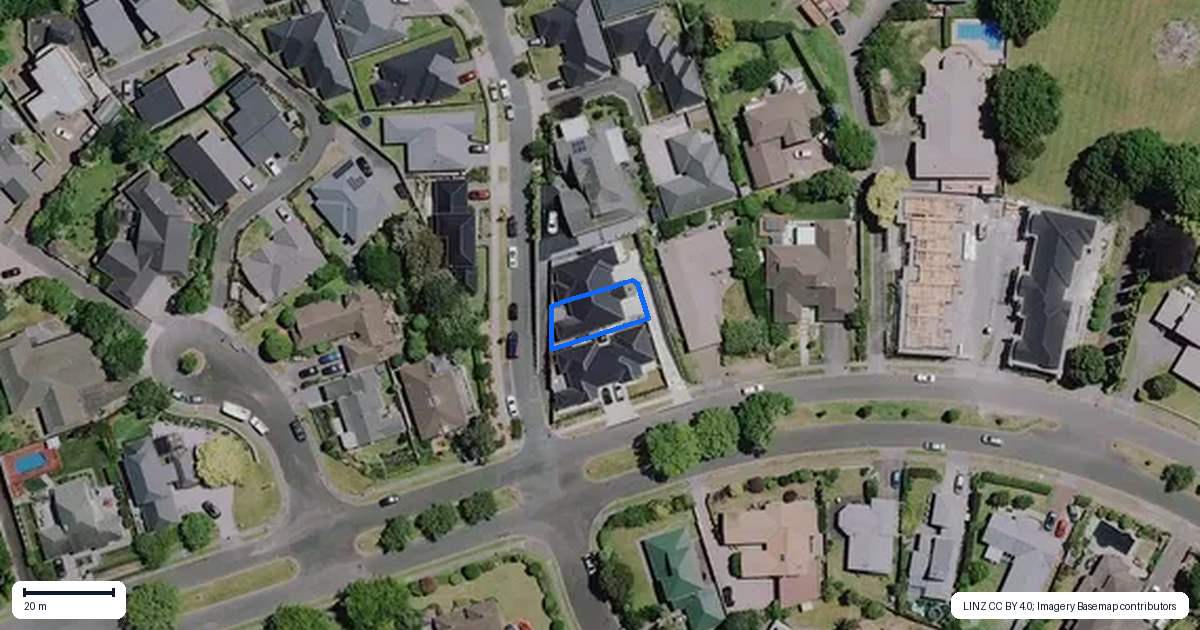 Property context map for 3/31 Harrowfield Drive, Harrowfield, Hamilton
