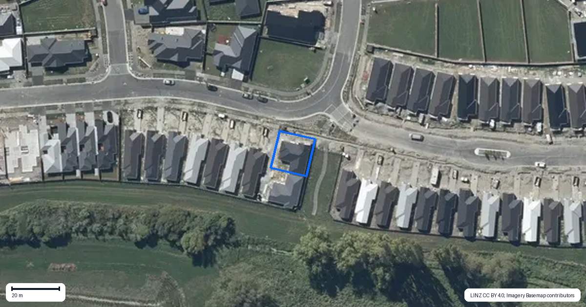 Property context map for 88 River Stone Drive, Halswell, Christchurch