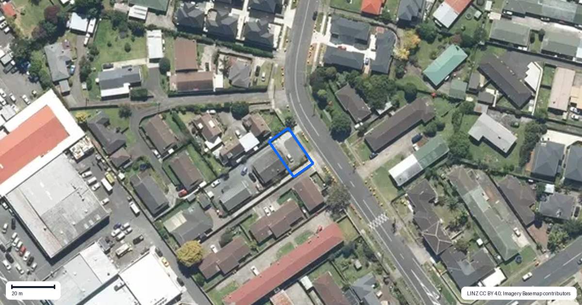 Property context map for 71 Wintere Road, Papatoetoe, Auckland