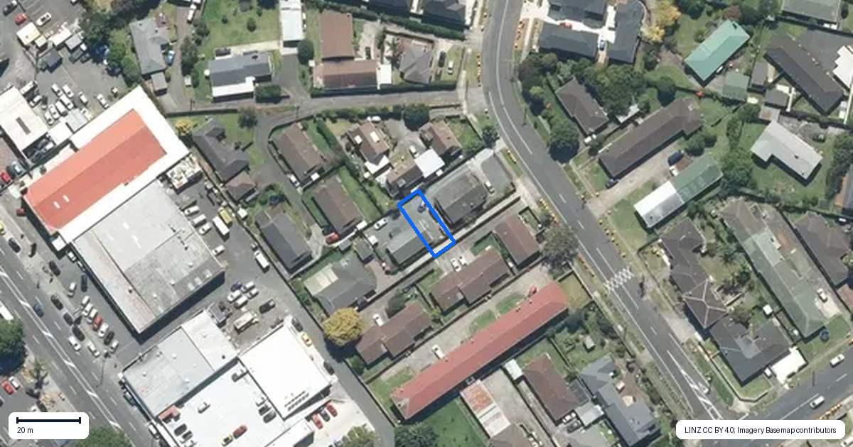 Property context map for 4/71 Wintere Road, Papatoetoe, Auckland