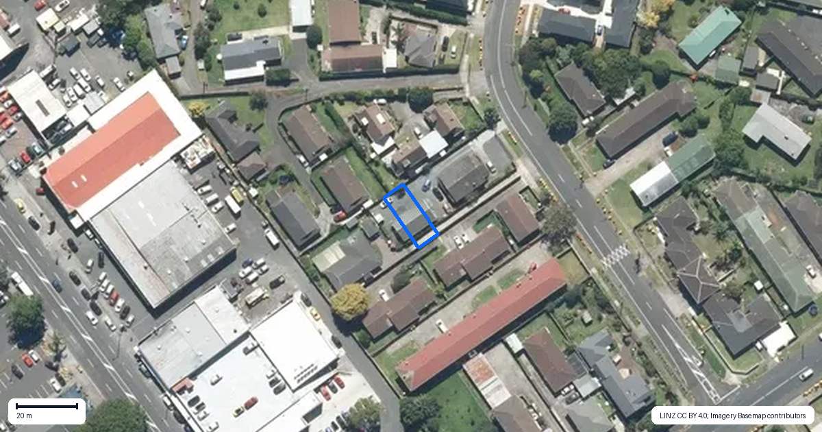 Property context map for 5/71 Wintere Road, Papatoetoe, Auckland