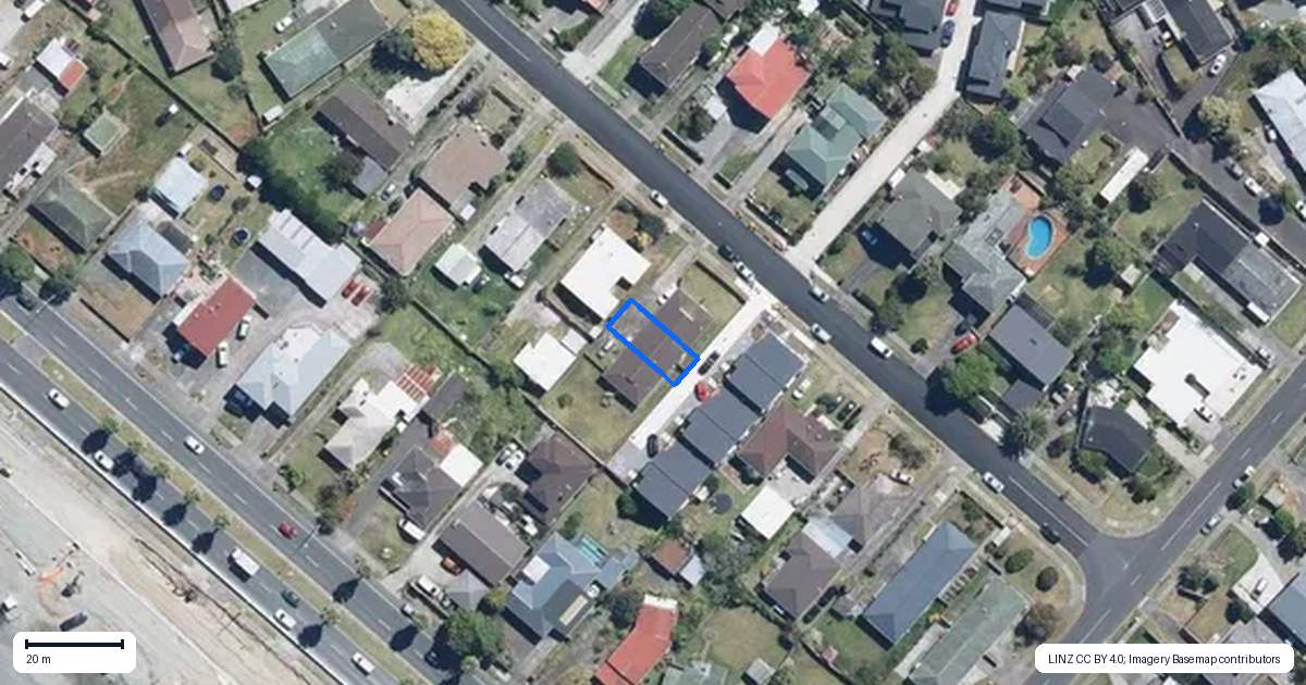 Property context map for 73C Cardiff Road, Pakuranga, Auckland