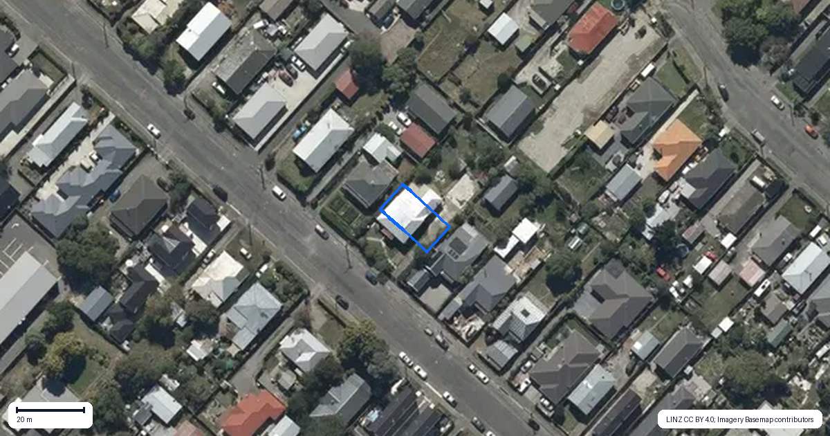 Property context map for 2/31 Norwich Street, Linwood, Christchurch