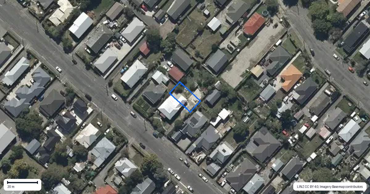 Property context map for 3/31 Norwich Street, Linwood, Christchurch