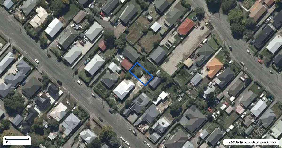 Property context map for 4/31 Norwich Street, Linwood, Christchurch