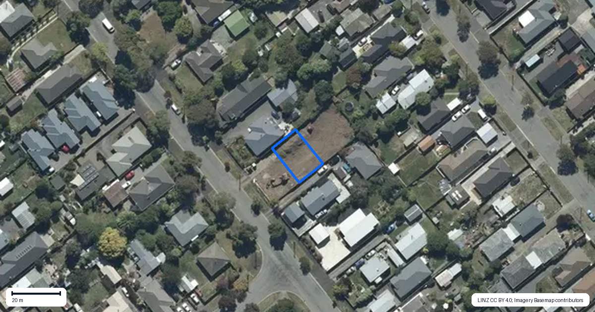Property context map for 2/29 Flemington Avenue, North New Brighton, Christchurch