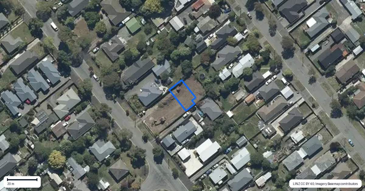 Property context map for 3/29 Flemington Avenue, North New Brighton, Christchurch