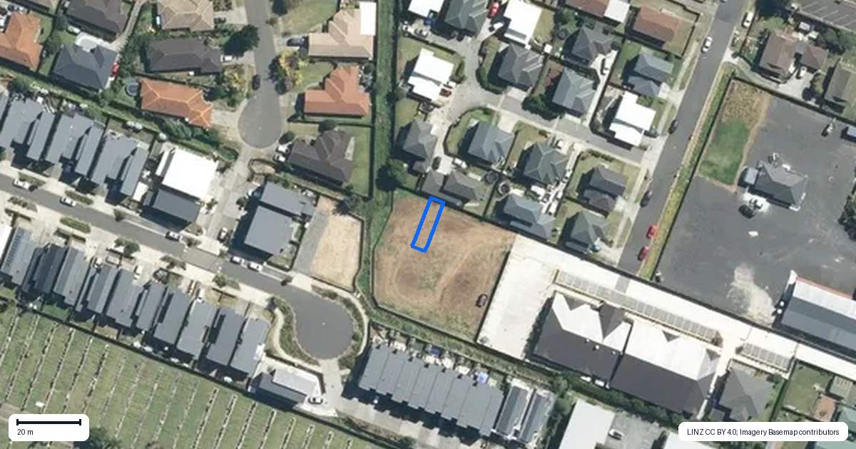Property context map for 6/32 Tapuwae Way, Mangere Bridge, Auckland