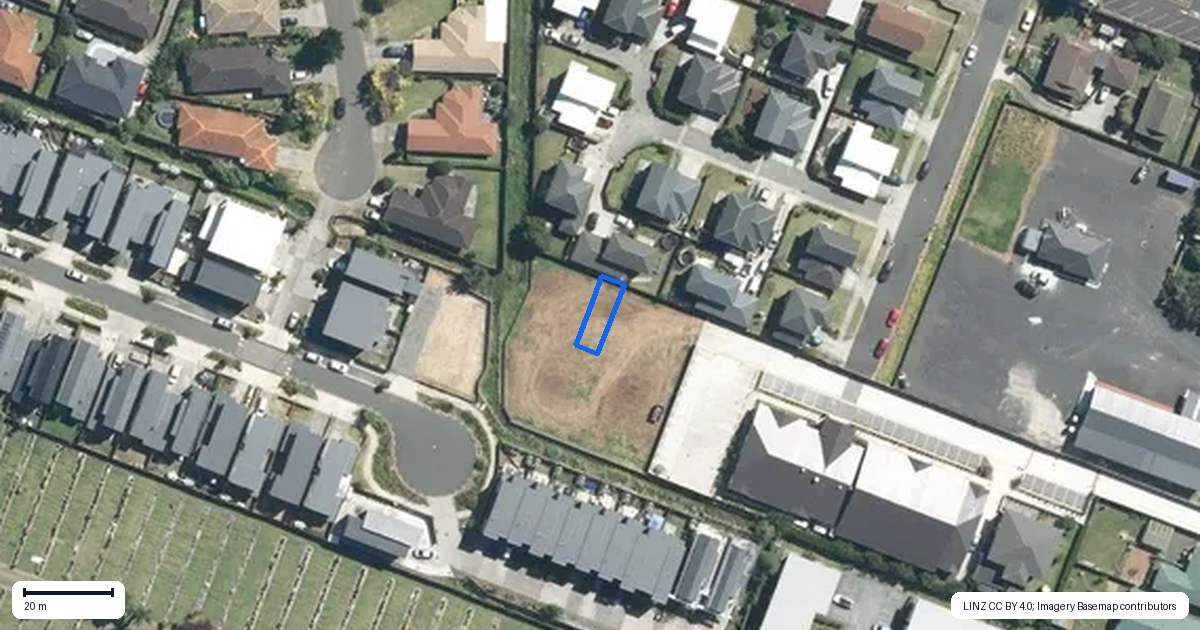 Property context map for 7/32 Tapuwae Way, Mangere Bridge, Auckland