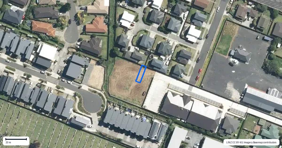 Property context map for 9/32 Tapuwae Way, Mangere Bridge, Auckland