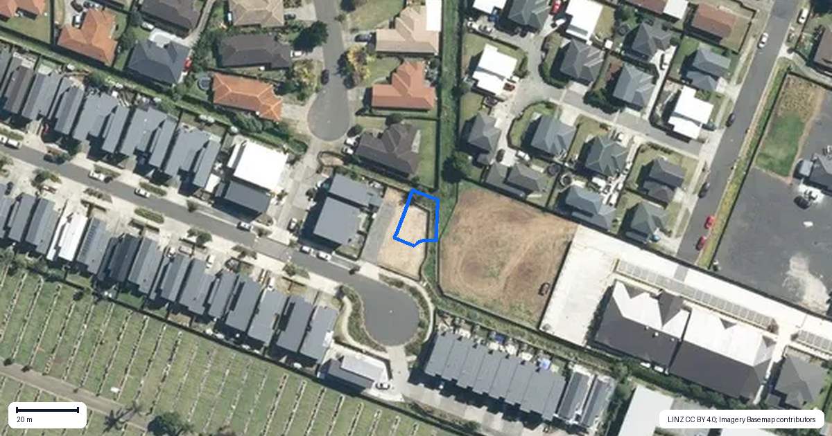 Property context map for 3/32 Tapuwae Way, Mangere Bridge, Auckland
