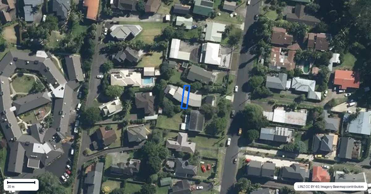 Property context map for 4/7 Watene Road, Mount Wellington, Auckland