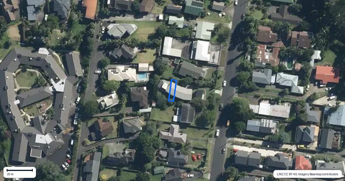 Property context map for 5/7 Watene Road, Mount Wellington, Auckland