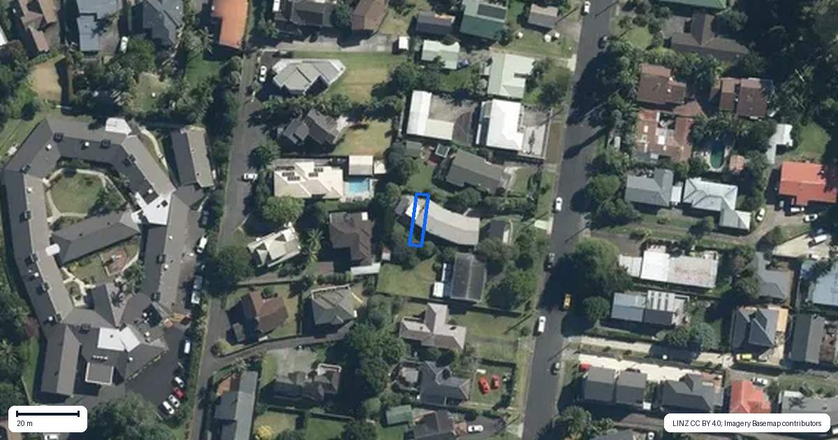 Property context map for 6/7 Watene Road, Mount Wellington, Auckland