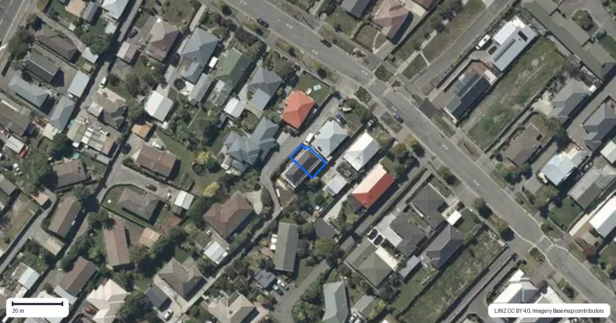 Property context map for 3/30 MacKenzie Avenue, Woolston, Christchurch