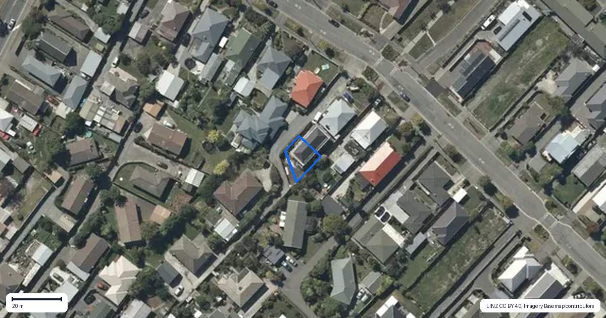 Property context map for 4/30 MacKenzie Avenue, Woolston, Christchurch