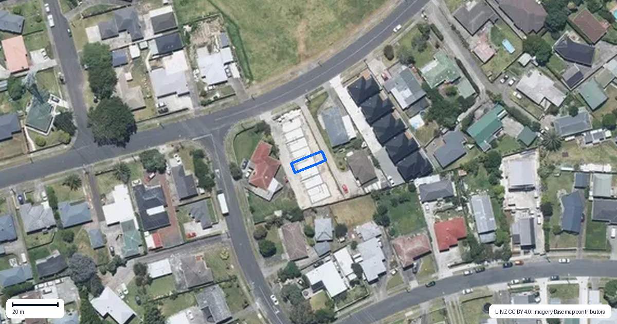 Property context map for 5/32 Tiraumea Drive, Pakuranga, Auckland