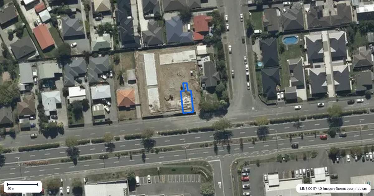 Property context map for 1/226 Blenheim Road, Riccarton, Christchurch
