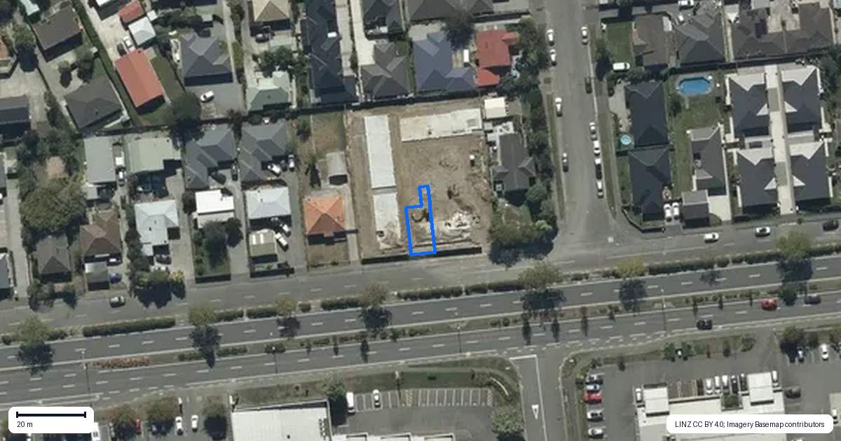 Property context map for 3/226 Blenheim Road, Riccarton, Christchurch