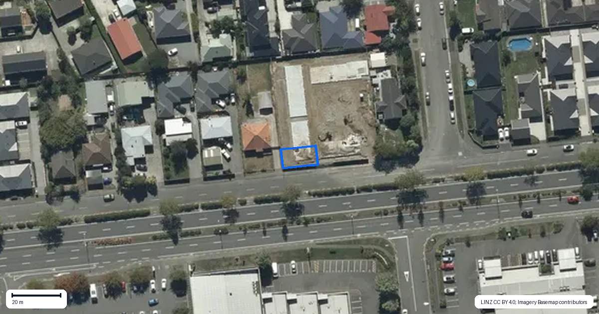 Property context map for 1/228 Blenheim Road, Riccarton, Christchurch