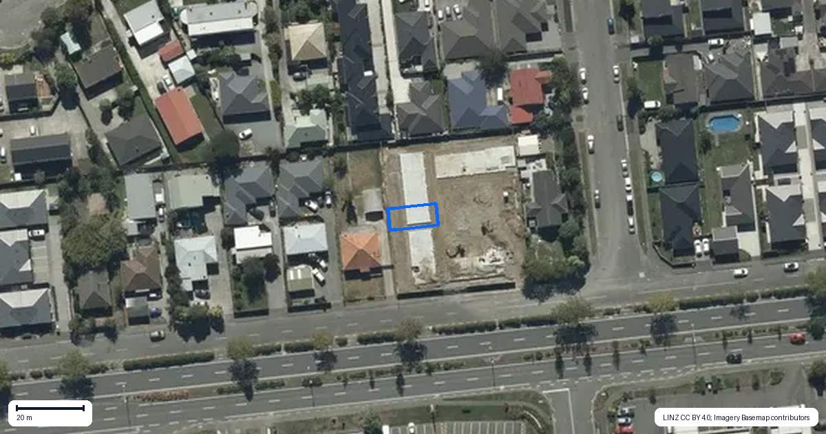 Property context map for 4/228 Blenheim Road, Riccarton, Christchurch