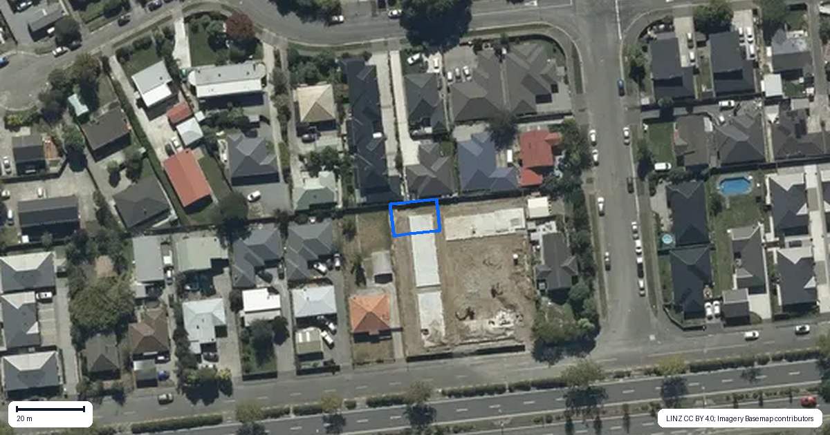 Property context map for 7/228 Blenheim Road, Riccarton, Christchurch