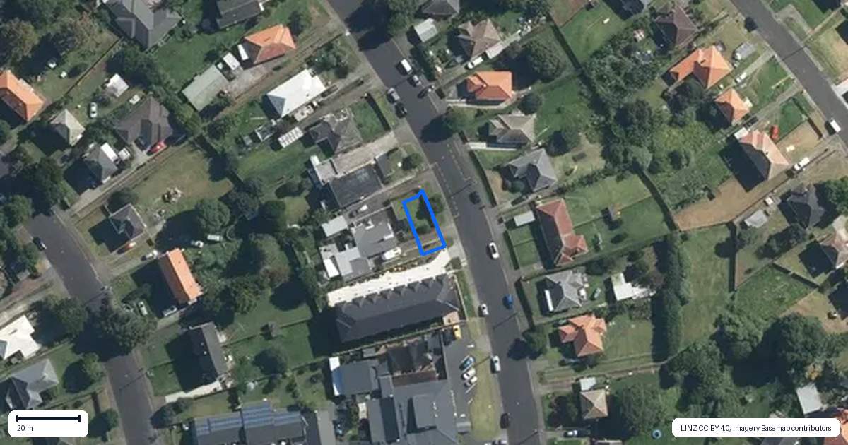 Property context map for 1/53 Court Crescent, Panmure, Auckland