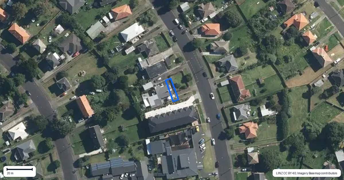 Property context map for 3/53 Court Crescent, Panmure, Auckland