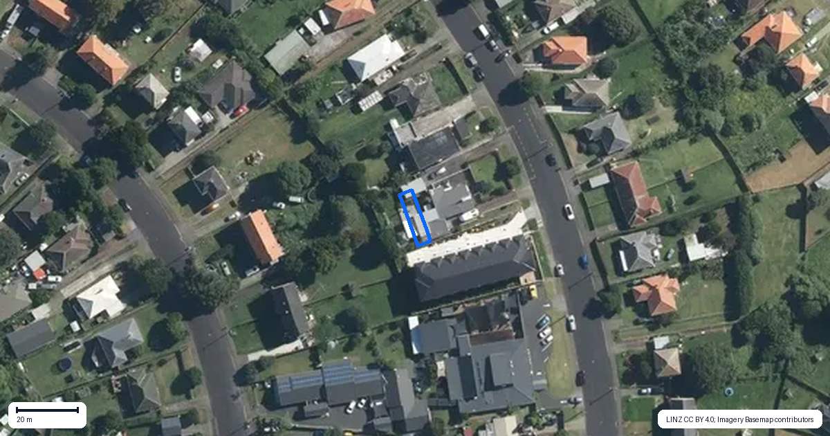 Property context map for 7/53 Court Crescent, Panmure, Auckland