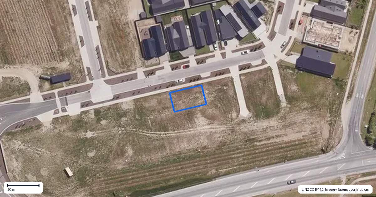 Property context map for 24 Blondie Drive, Cromwell