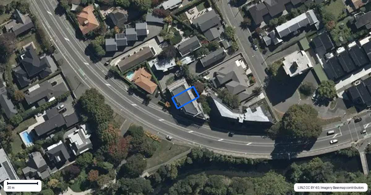 Property context map for 2/11 Carlton Mill Road, Merivale, Christchurch