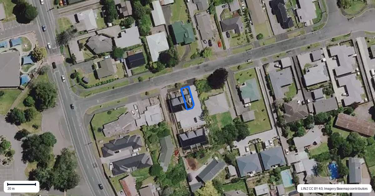 Property context map for 3/8 Ngaere Avenue, Chartwell, Hamilton