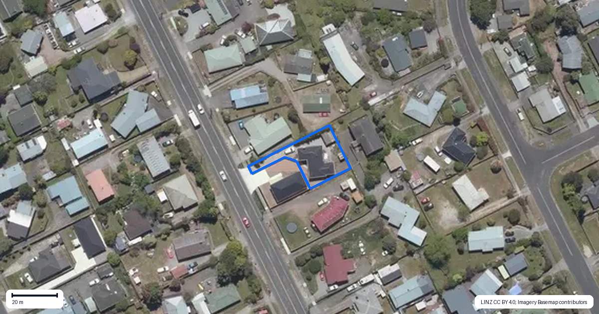 Property context map for 199 Taharepa Road, Tauhara, Taupo