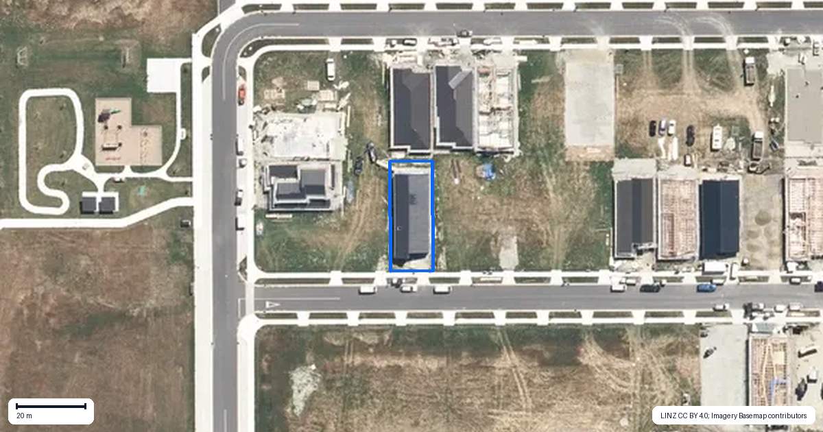 Property context map for 78 Little Owl Loop, Jacks Point, Queenstown