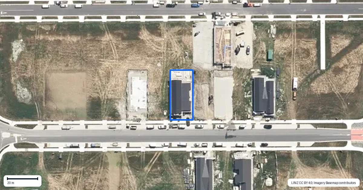 Property context map for 16 Goldfinch Drive, Jacks Point, Queenstown
