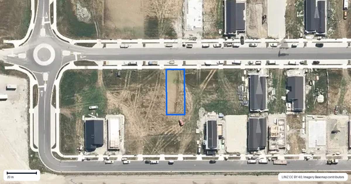Property context map for 21 Goldfinch Drive, Jacks Point, Queenstown