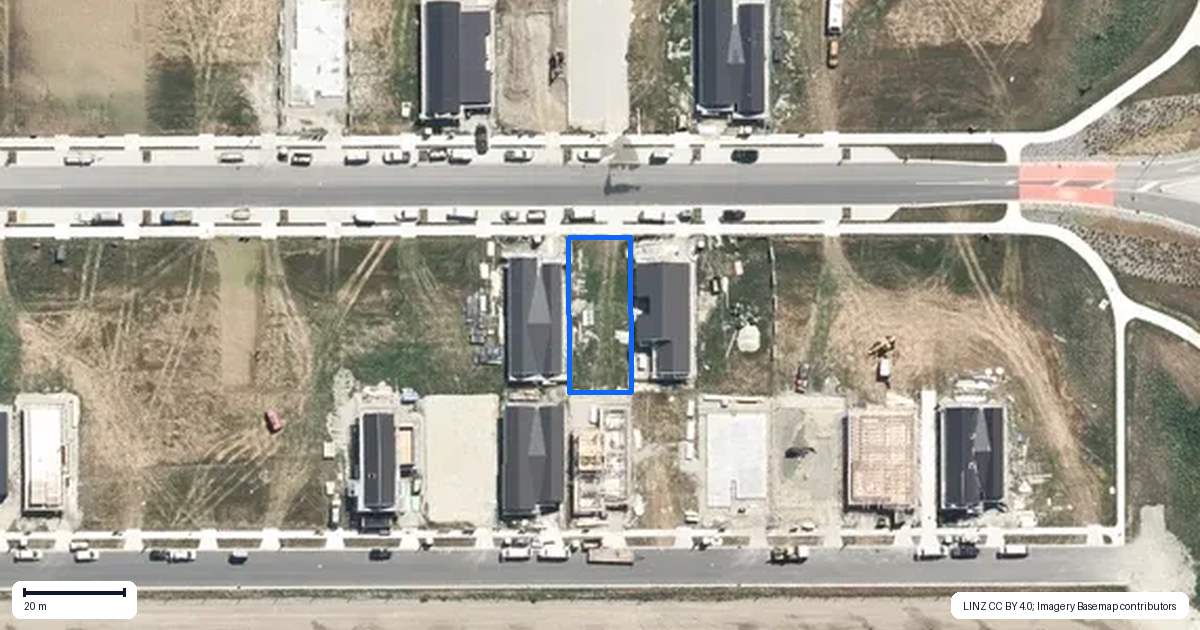 Property context map for 11 Goldfinch Drive, Jacks Point, Queenstown