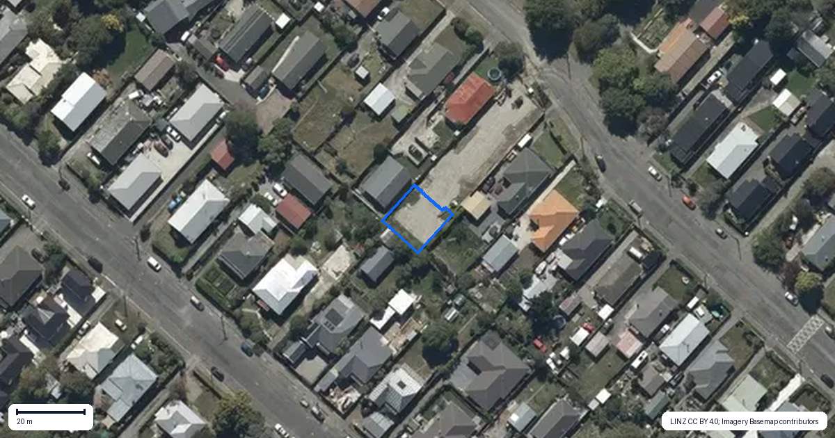 Property context map for 5/30 McLean Street, Linwood, Christchurch