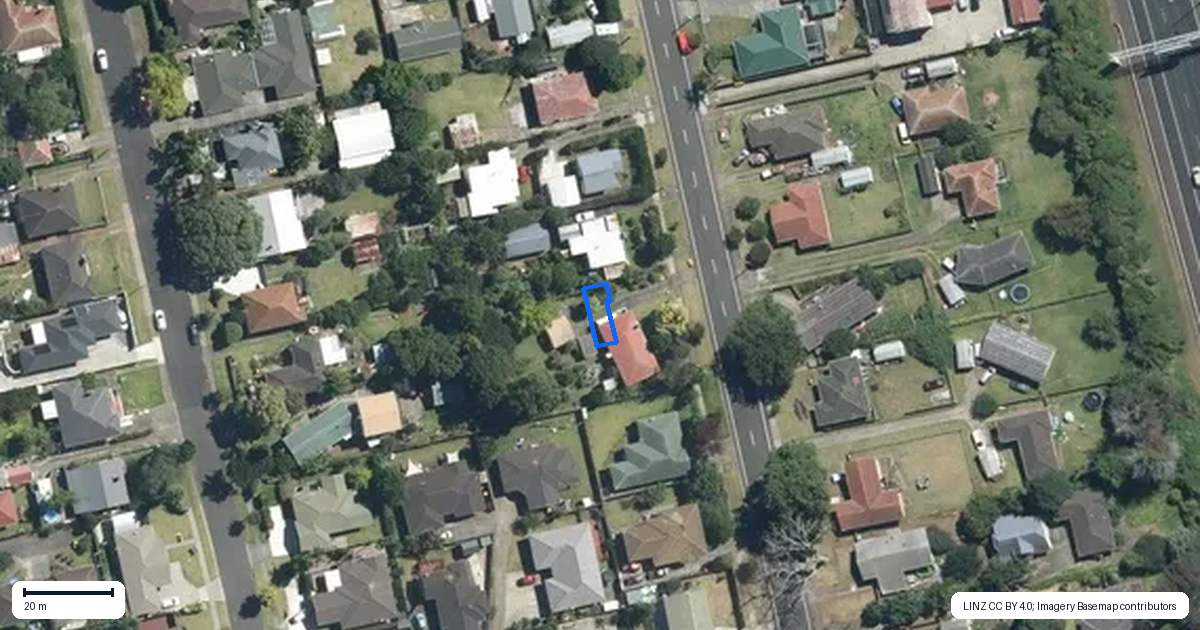 Property context map for 4/35 Crawford Avenue, Mangere Bridge, Auckland