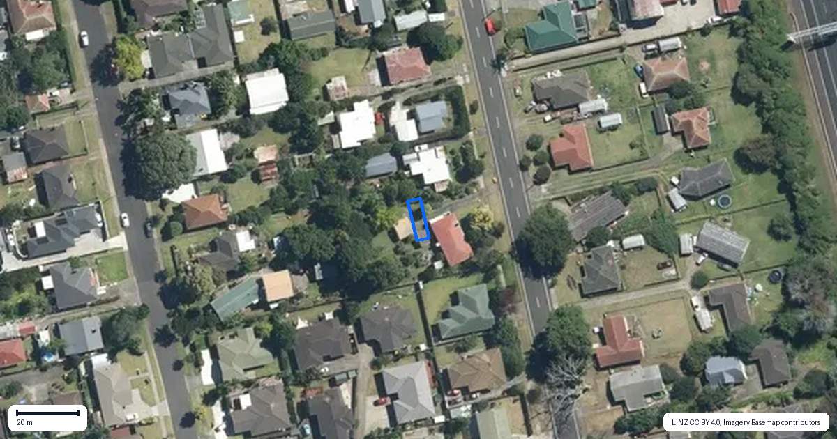 Property context map for 5/35 Crawford Avenue, Mangere Bridge, Auckland