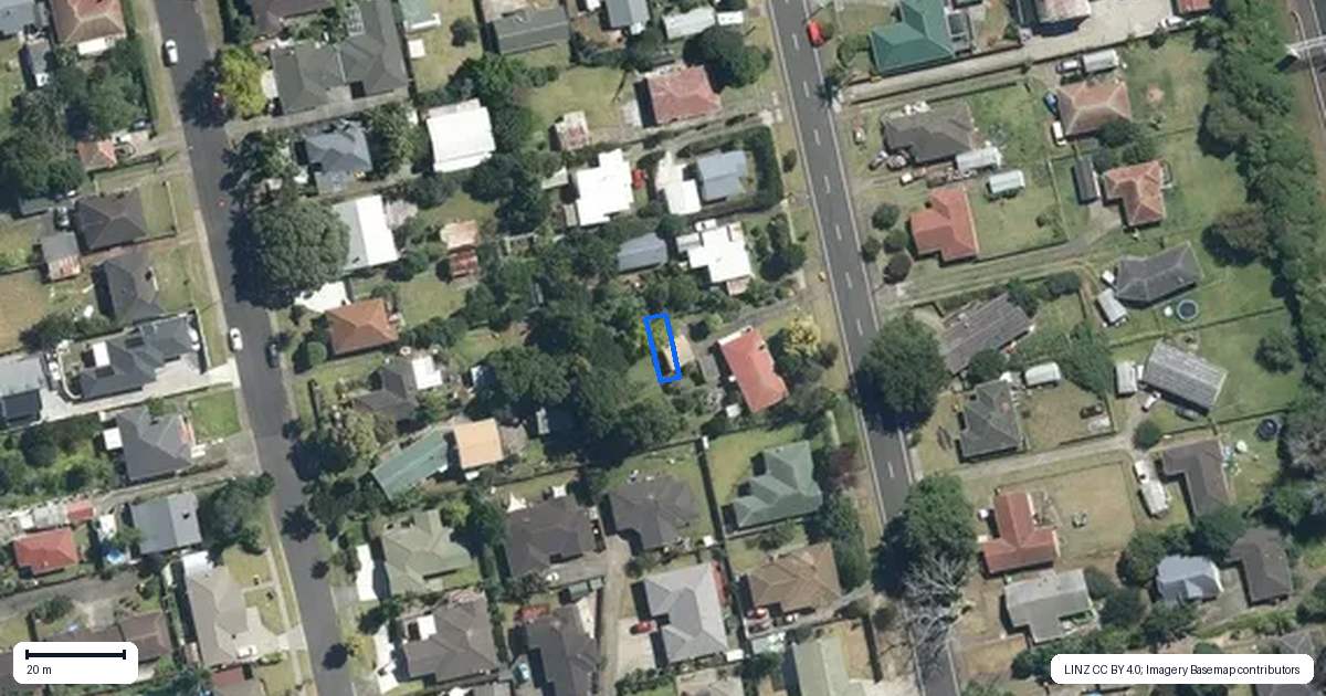 Property context map for 7/35 Crawford Avenue, Mangere Bridge, Auckland